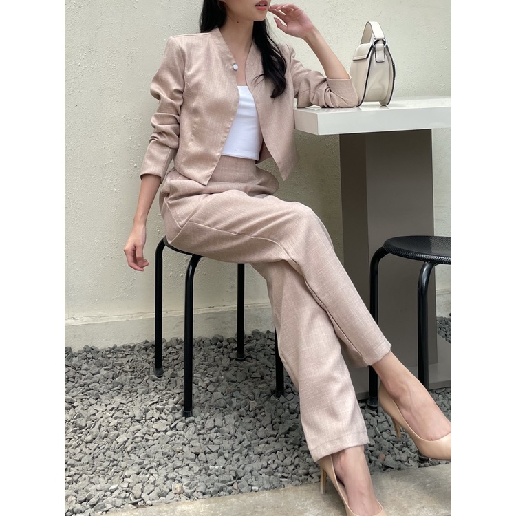 Kadaka B-0187 Tapered Pants Celana Panjang Wanita Basic Rapi