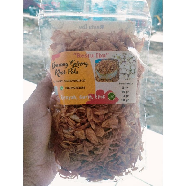 

Bawang Goreng Khas Palu Asli