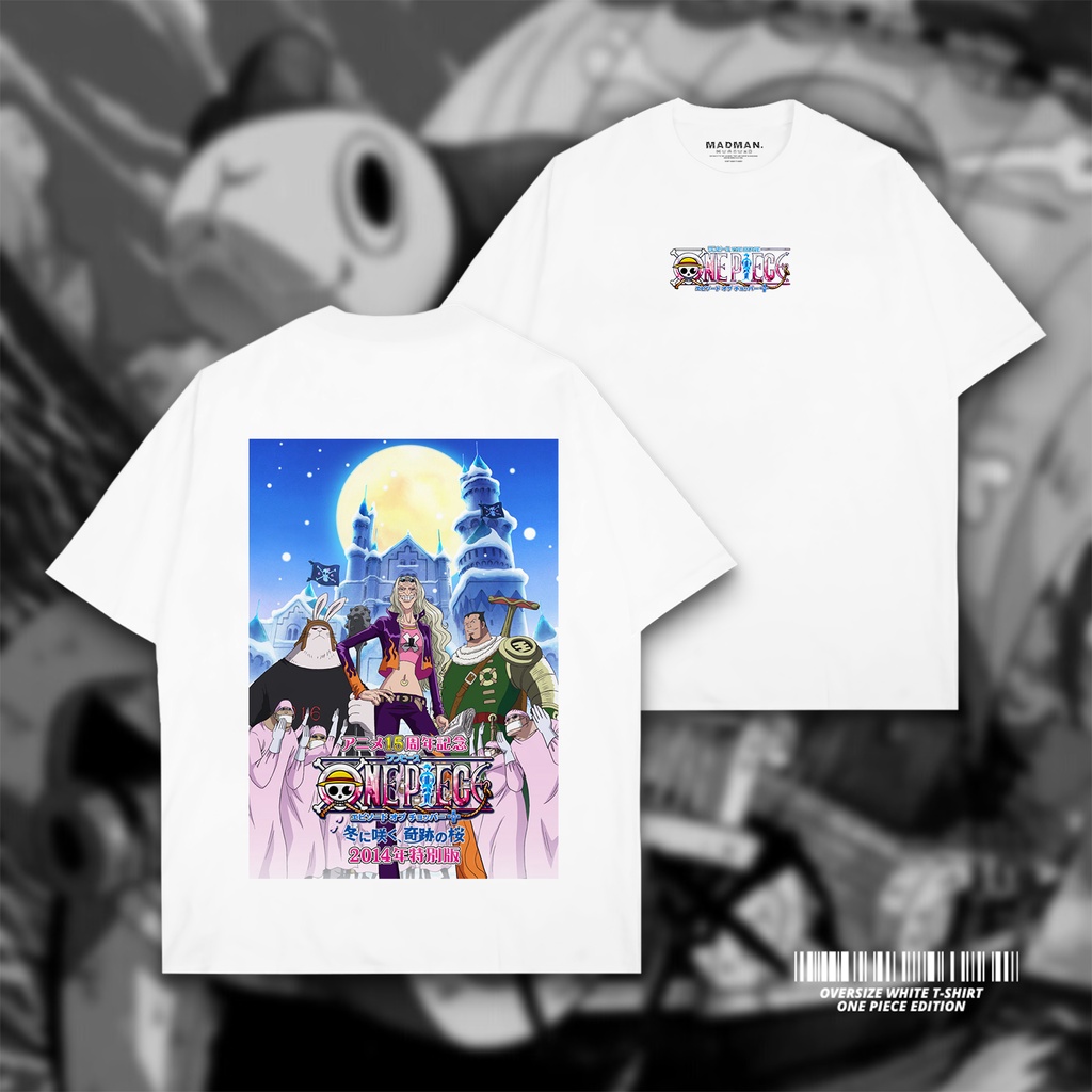 MADMAN Kaos Oversize One Piece Episode of Chopper Plus Bloom in the Winter | Kaos Anime | PO 30