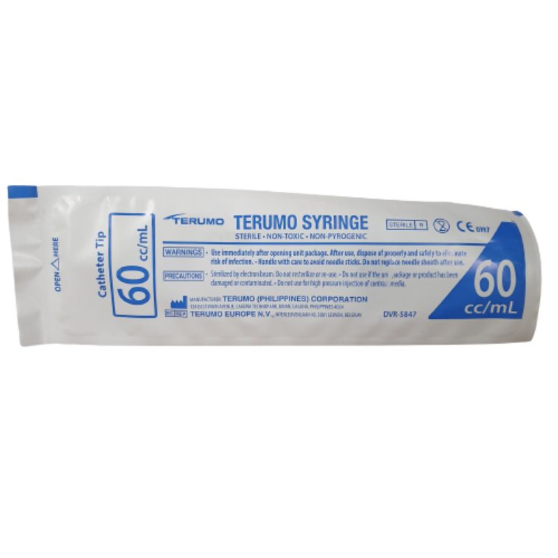 Spuit 60cc Lubang Tengah Terumo Syringe 60ml Terumo