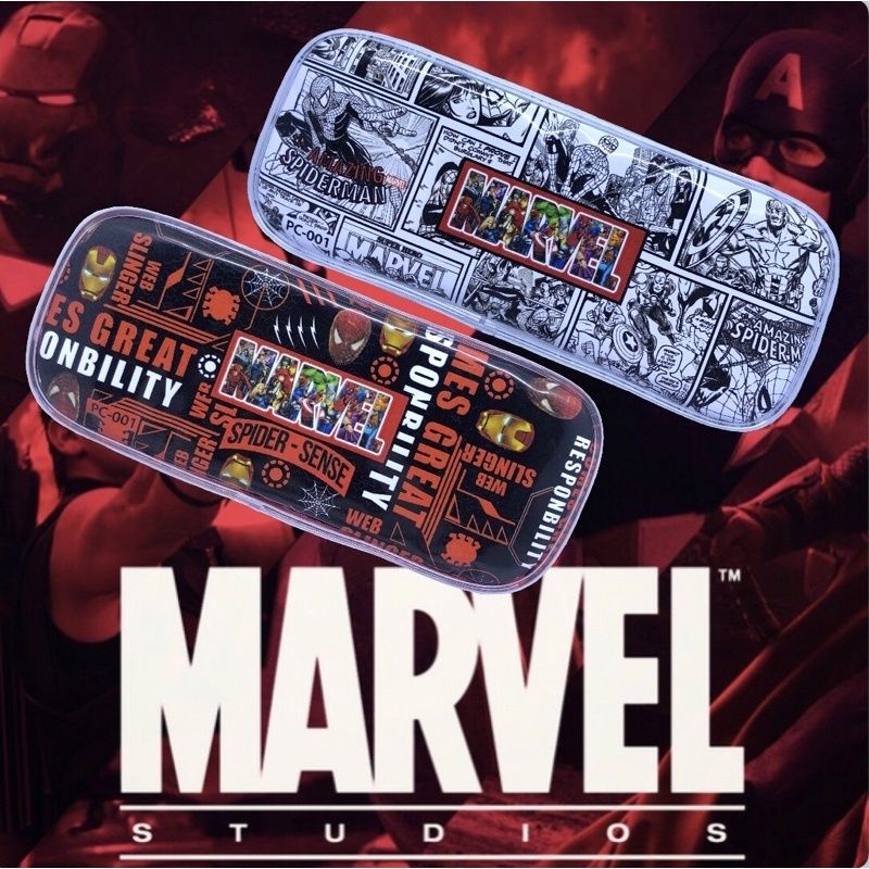 

Pencil Case / Kotak Pensil Segi MARVEL