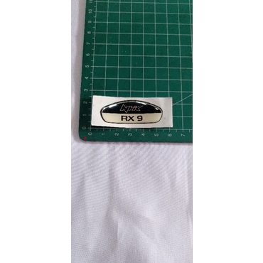 Stiker Helm Timbul Logo Nhk Rx9