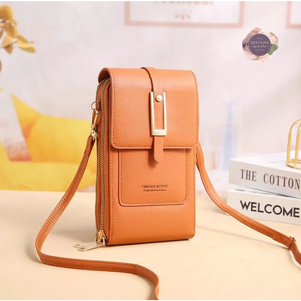 Dompet Hp Wanita Serbaguna Model Mv0335 Bisa Jadi Tas Selempang Mini Dan Terdapat Banyak Saku