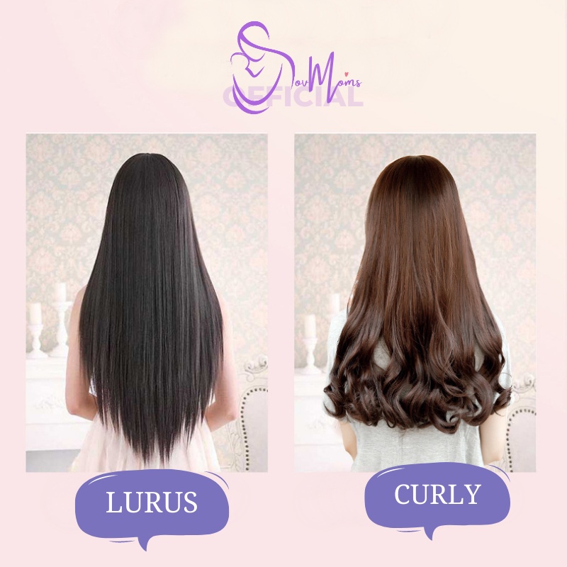 Alat Pelurus Dan Curly Rambut Catokan Catok Cetokan Cantok Catoka Catokkan Peralatan Salon Styling Pengeriting Pengriting Pengkriting Keriting Kriting Curly Kerli Lurus Setrika Rambut Otomatis Terbaru Ori Keramik Ion Mini Bagus