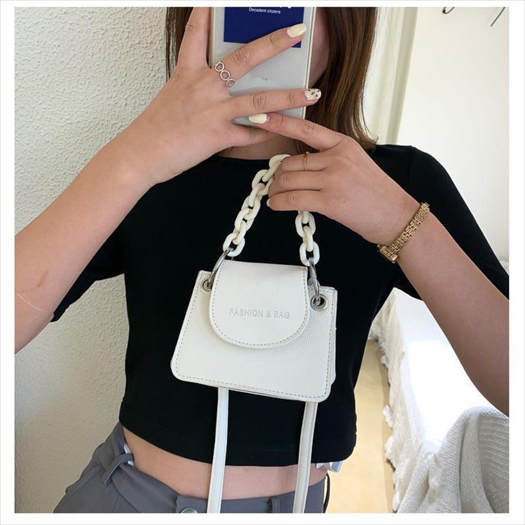 MJS 284 - TAS FASHION SELEMPANG RANTAI MINI IMPORT HANDBAG KOREA KEKINIAN