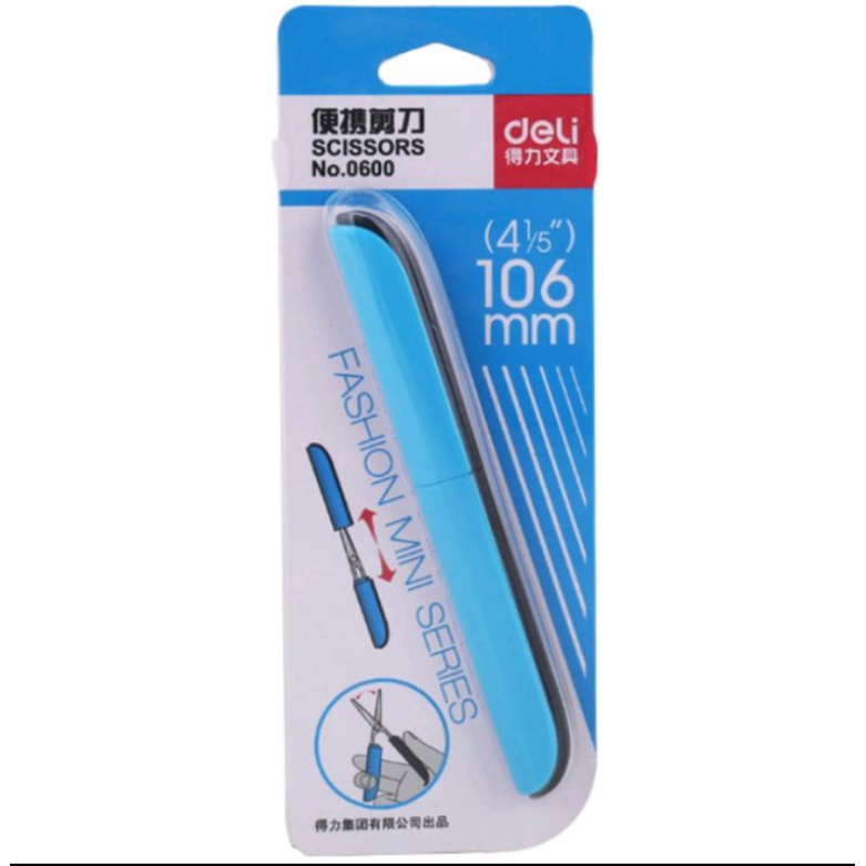 

DELI GUNTING MINI STAINLESS STEEL 0600 ORIGINAL