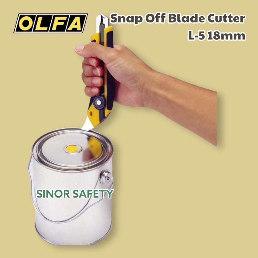 Olfa Cutter L-5 Snap Off Blade 18 mm