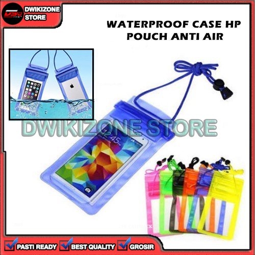 [GROSIR] WATERPROOF CASE HP ANTI AIR POUCH BAG UNIVERSAL FOTO DALAM AIR BERENANG MULTIFUNGSI SERBAGUNA