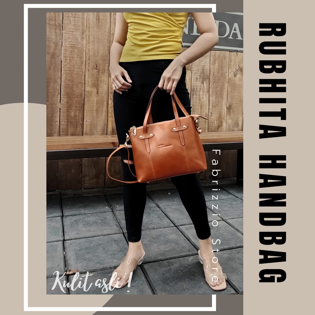 tas wanita kulit asli - Rubhita Bag