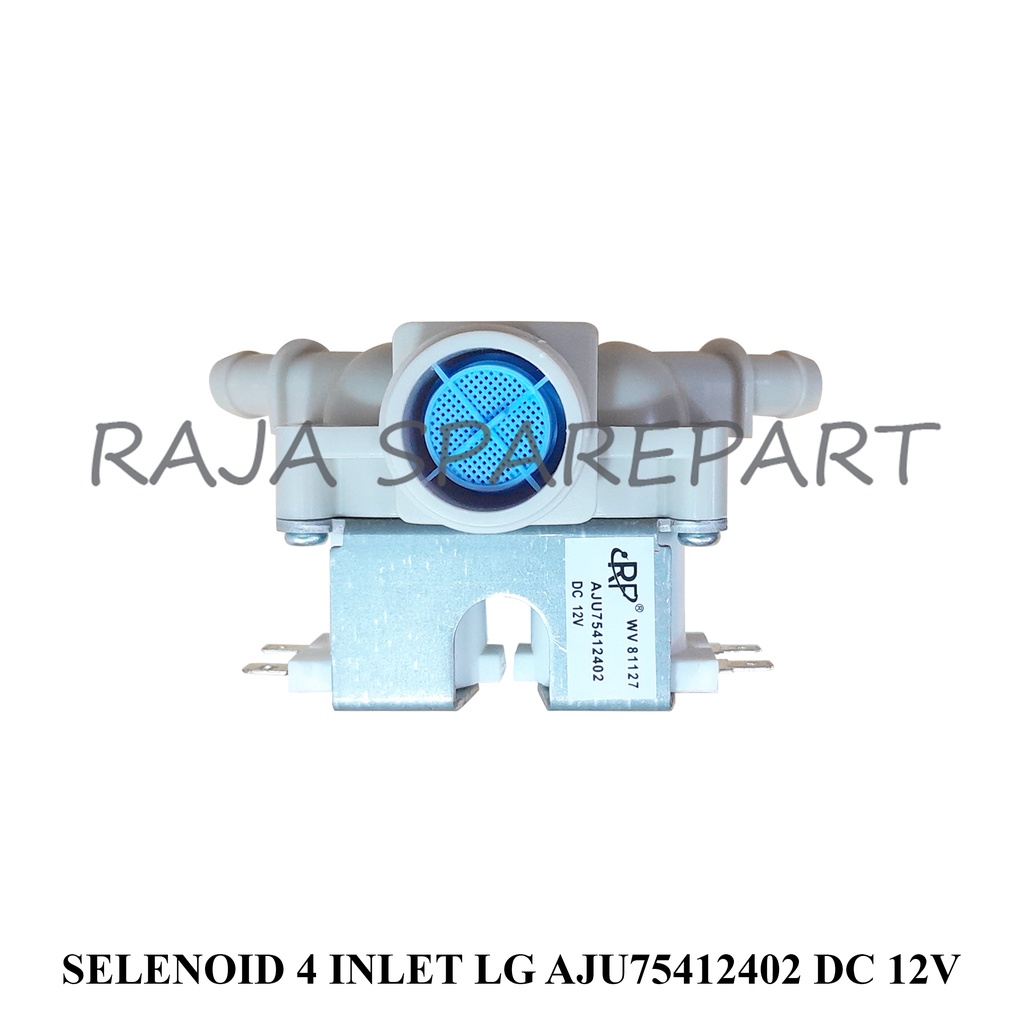 WATER INLET/INLETMESIN CUCI/SELENOID 4 INLET LG AJU75412402 DC 12V