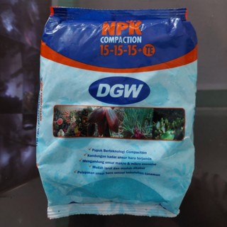 Jual Pupuk NPK COMPACTION 15-15-15+TE DGW Kemasan 1kg | Shopee Indonesia