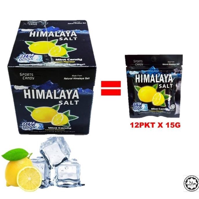 

Permen Himalaya Salt Rasa Lemon Mint Candy Sachet & Box PROMO