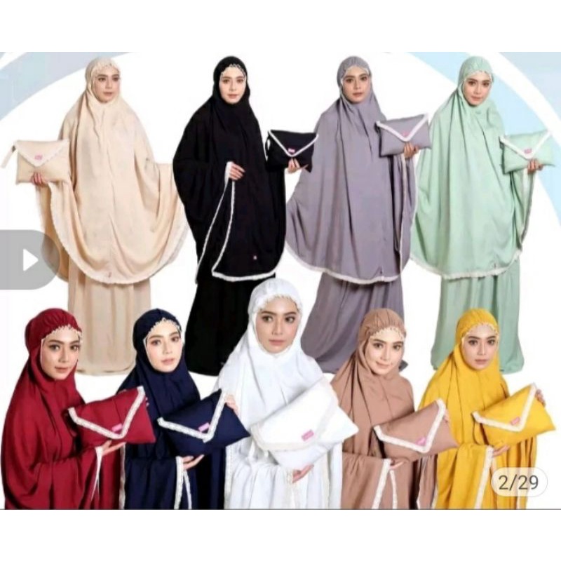 MUKENA AMPLOP RENDA PREMIUM / MUKENA TRAVELING