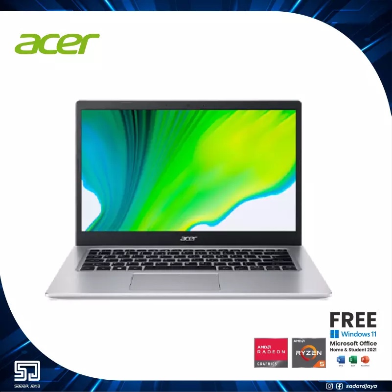 Laptop Acer Aspire 3 Slim A314-23M-R7VJ AMD Ryzen 5 - 7520U / 8GB / SSD 512 / 14″ / Win11 OHS