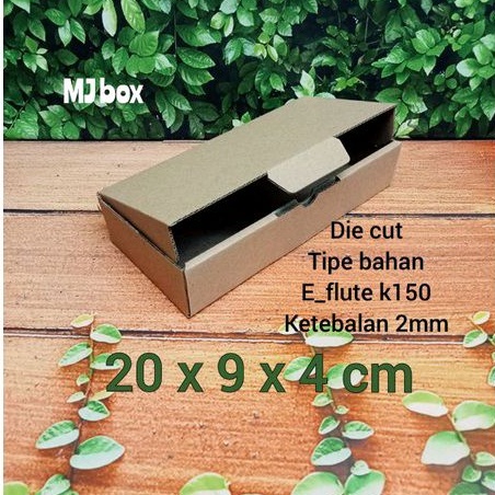 

kardus karton uk, 20x9x4 cm... die cut dus packing souvenir dll, model box pizza