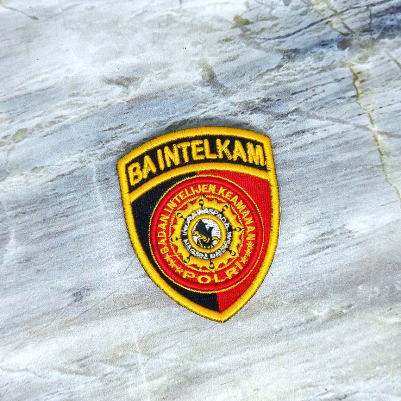 Atribut Polri PDL Bet Lengan BA INTELKAM