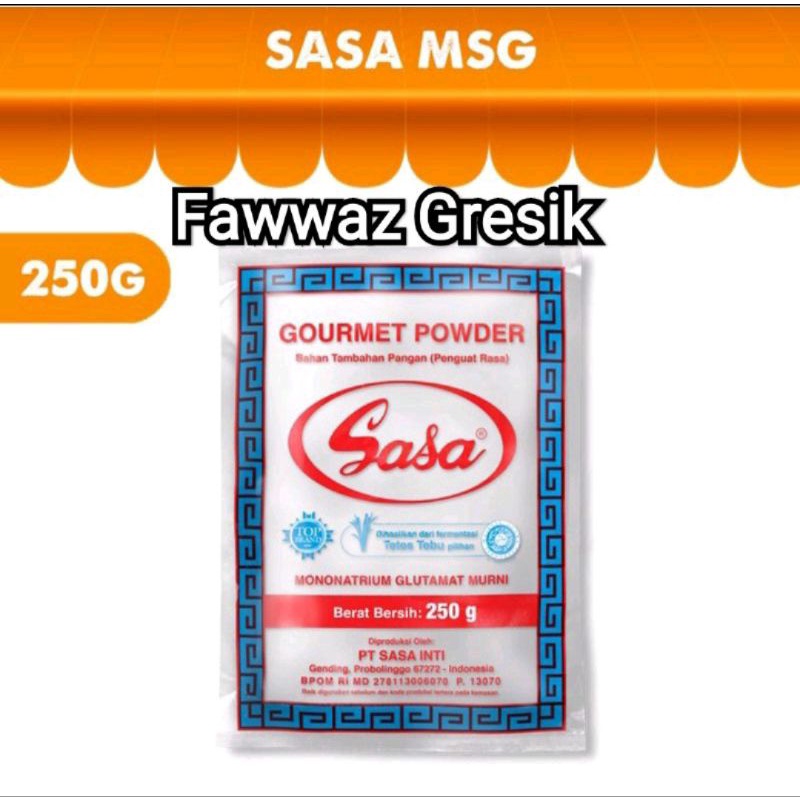 Sasa Penyedap Rasa Micin MSG 250gr / Sasa MNG 250 gr