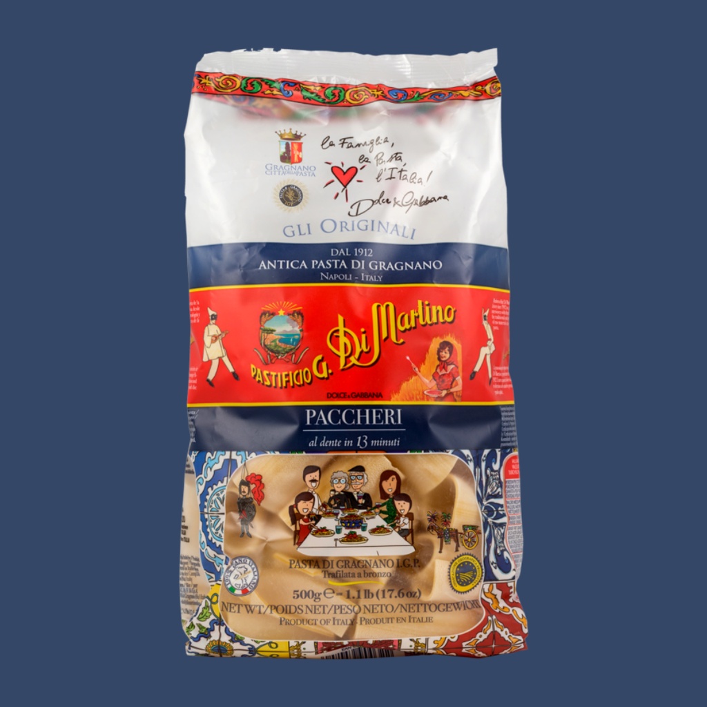 

Paccheri Pasta DiMartino 500gr