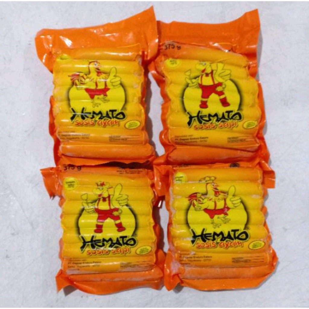 

Hemato Sosis 375gr ( Sapi & Ayam 15pc )