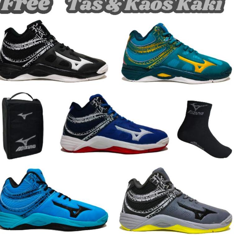 GL.19Ja23ν • Sepatu Mizuno Thunder blade 2/Sepatu Volly Terbaru/Sepatu Mizuno/Sepatu Volly Mizuno Wa