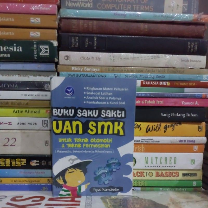 Jual Buku Original Buku Saku Sakti Uan Smk Untuk Teknik Otomotif