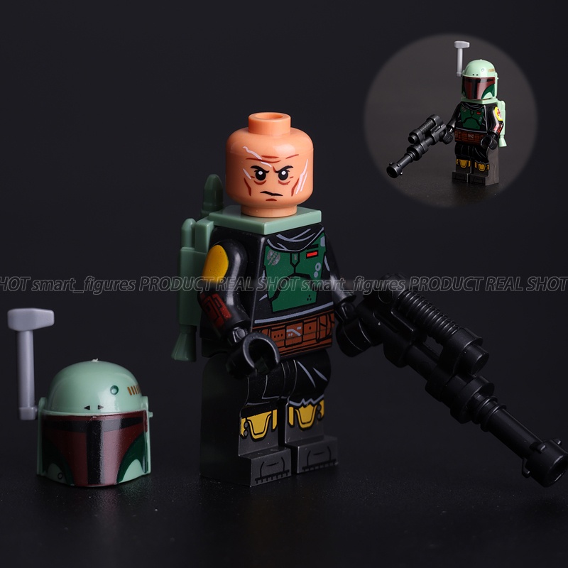 Boba Fett Mini Figure Star Wars Bib Fortuna Theelin Dancer Gamorrean Weequy Darth Bane Minifigures Mainan Hadiah