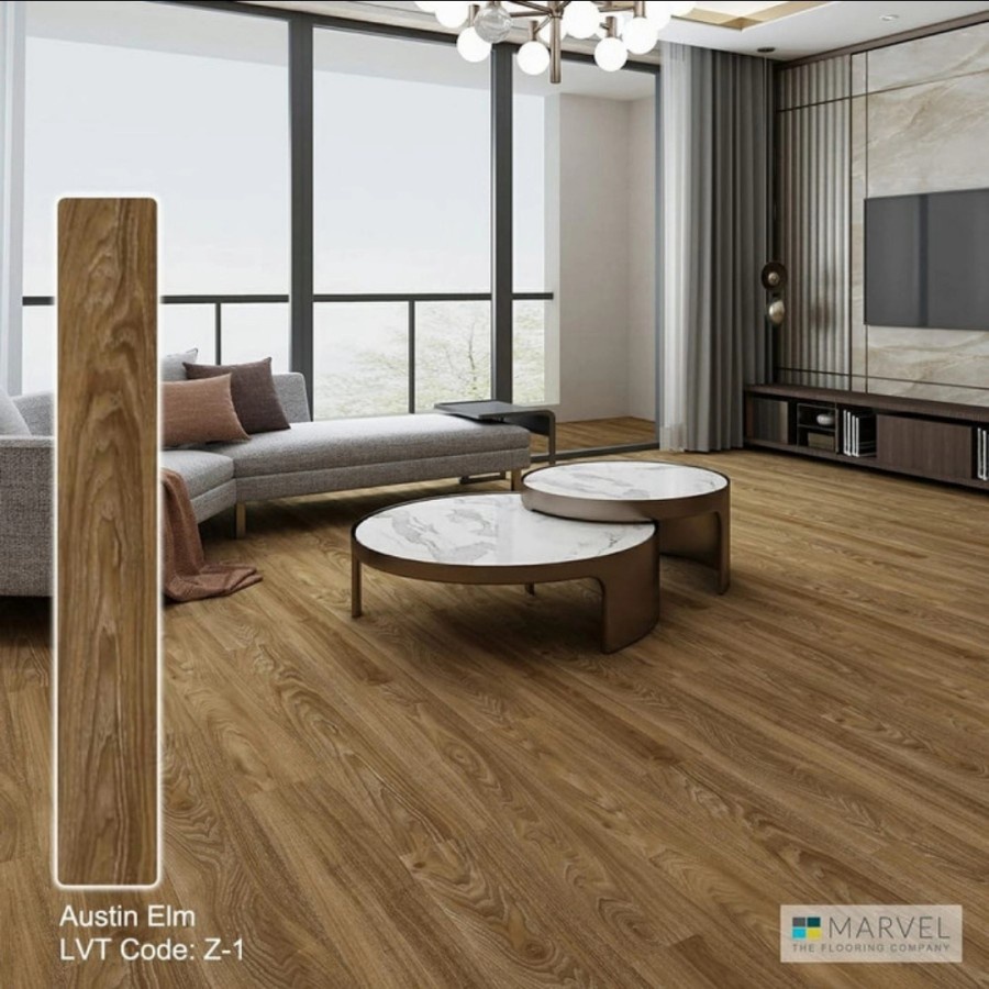 VINYL LANTAI DINDING KAYU STICKER MARVEL // STIKER MARVEL FLOORING