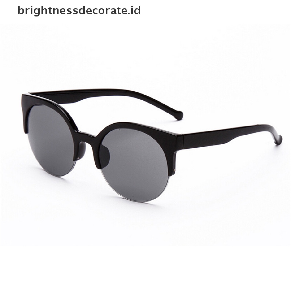 [Birth] Kacamata Vintage Wanita Pria Retro Mata Kucing Bulat Sunglasses Eyewear Fashion2017 [ID]