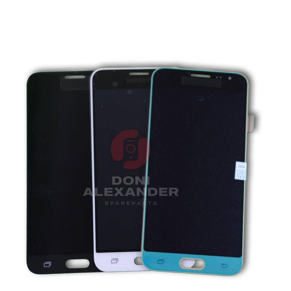 HOT  SAMSUNG GALAXY J3 J320 J320G LCD TOUCHSCREEN COMPLETE ORIGINAL KONTRAS BIASA