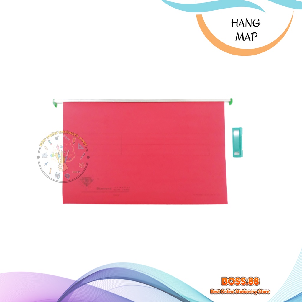 

HANG MAP / MAP GANTUNG DIAMOND 2003 MERAH TUA