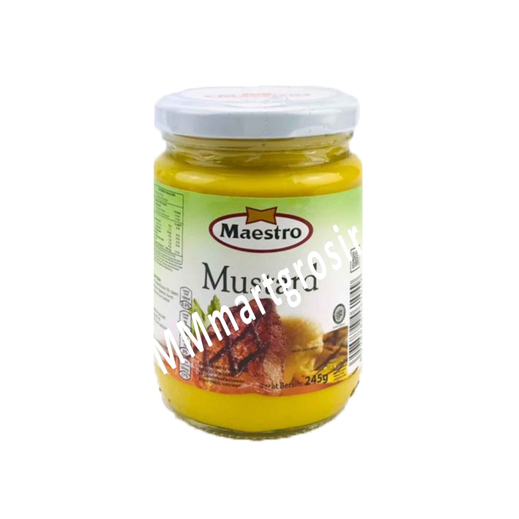 Maestro Mustard/ Saus Salad/ Dressing Bumbu/ 245g