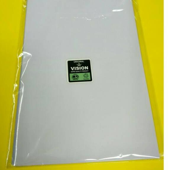 

✓ PVC ID CARD / Bahan ID CARD A4 VISION. Isi 5 set Big Sale