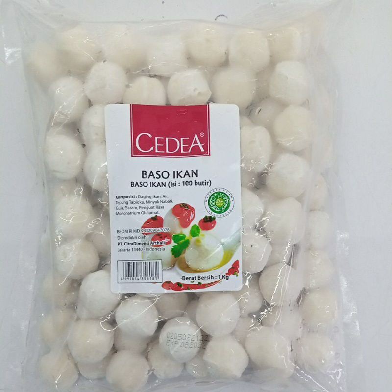 

Cedea Bakso Ikan 100s 1 kg