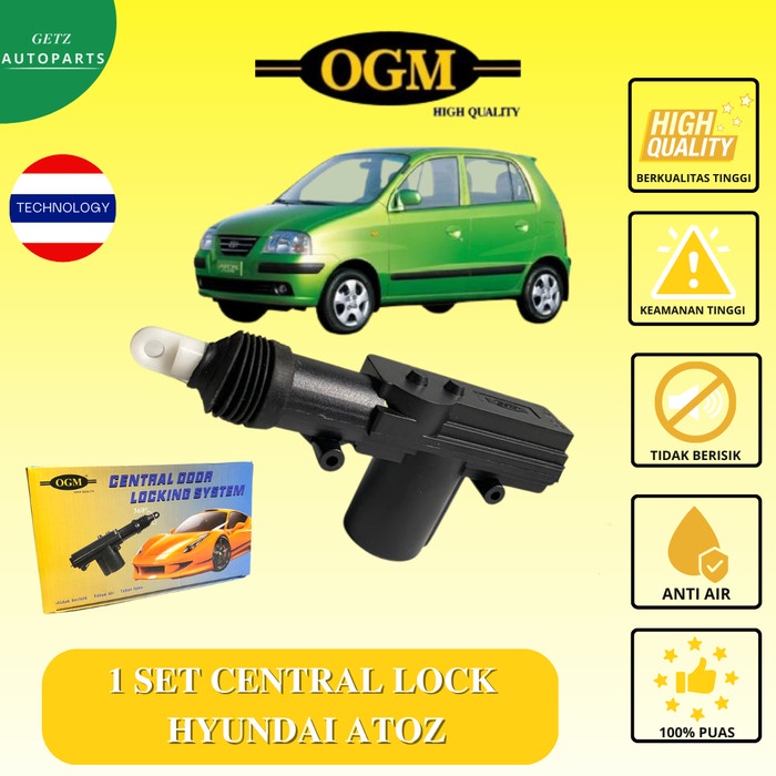 Central Lock Sentral Lock Central Door Lock System Centrallock Komplit 4 Pintu Kunci Mobil Hyundai A