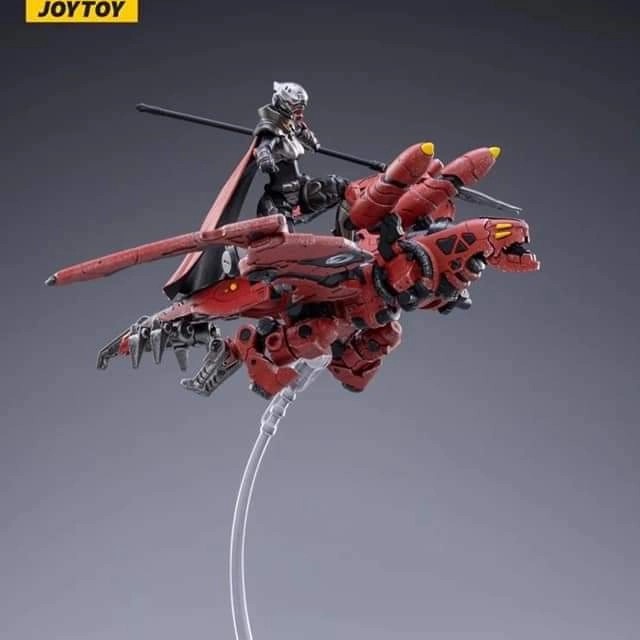 JOYTOY 1/18 SALUK FLAME DRAGON CAVALRY CRIMSON ACTION FIGURE JOYTOY TERLARIS