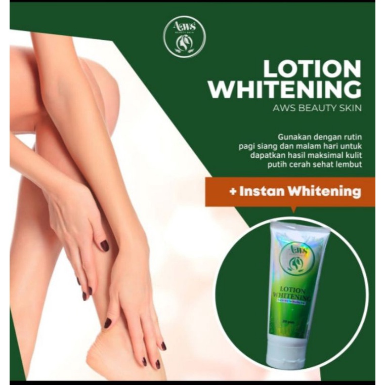 LOTION WHITENING. AWS BEUTY SKIN.