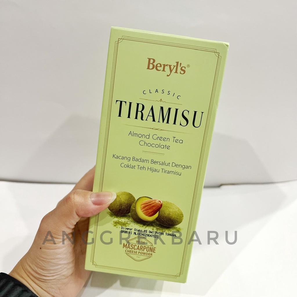 

Beryl's Tiramisu Greentea Choco 200gr