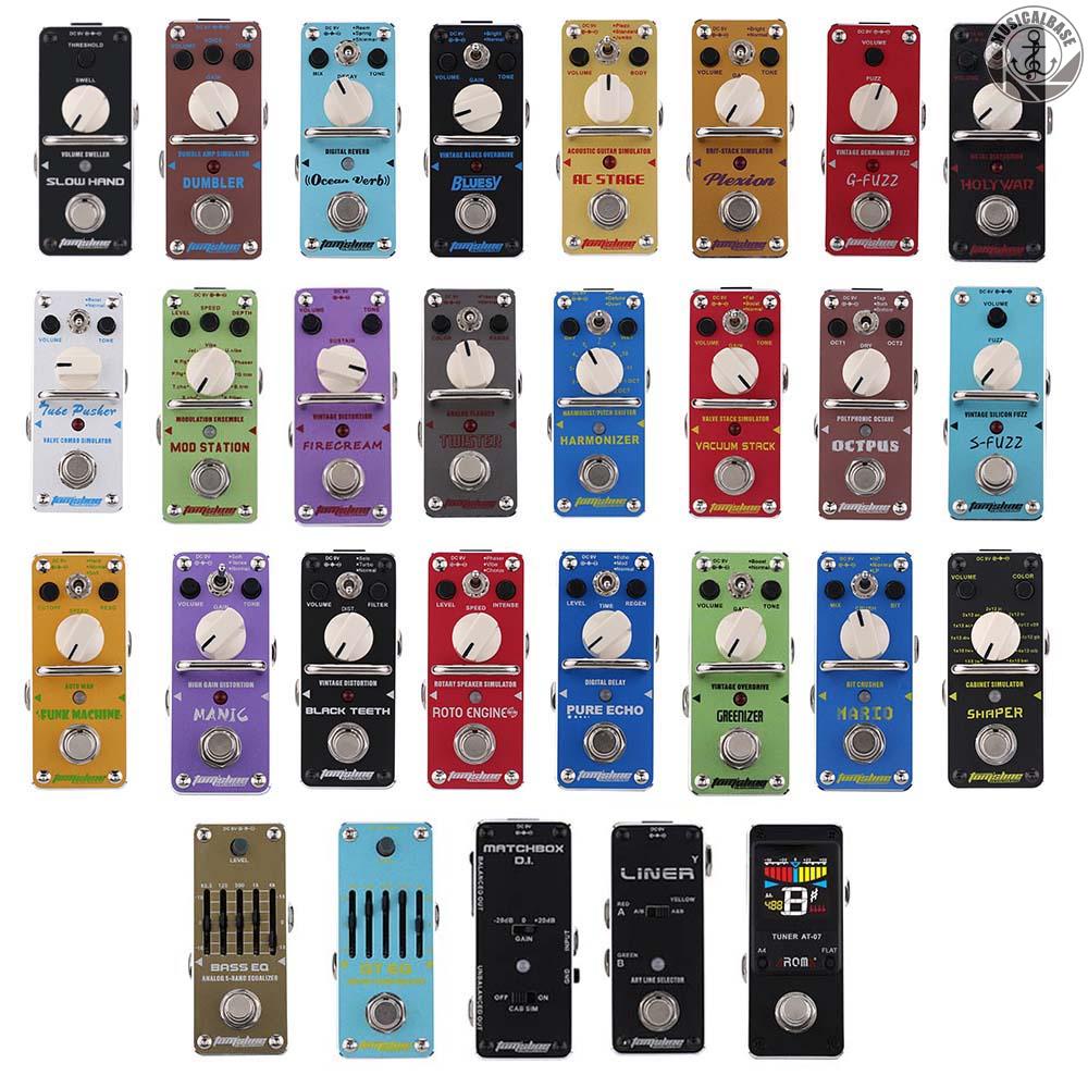 [In Stock] AROMA AMO-3 Mario Bit Crusher Pedal Efek Gitar Elektrik Mini Single Effect with True Bypass