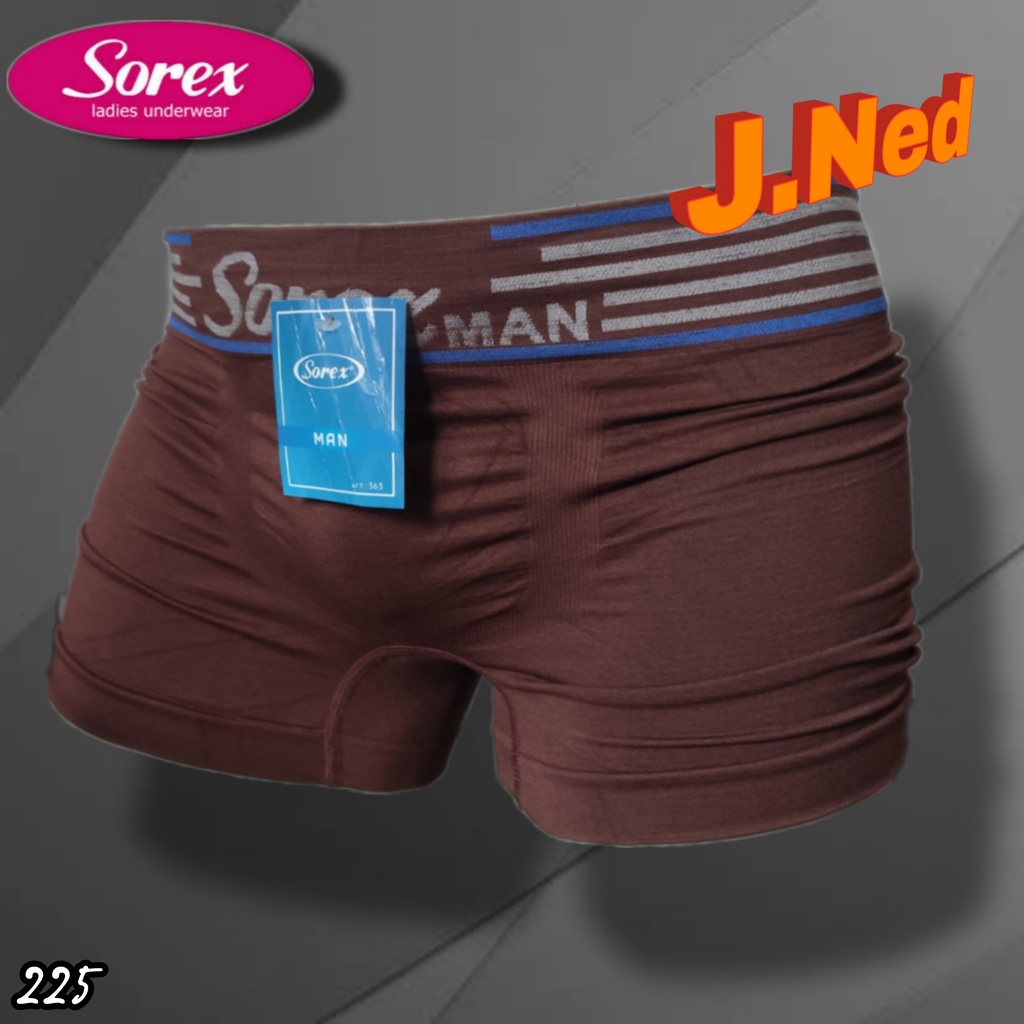 J225 CD BOXER PRIA IMPORT  CELANA DALAM BOXER PRIA SOREX FREE SIZE ( FIT TO XL )