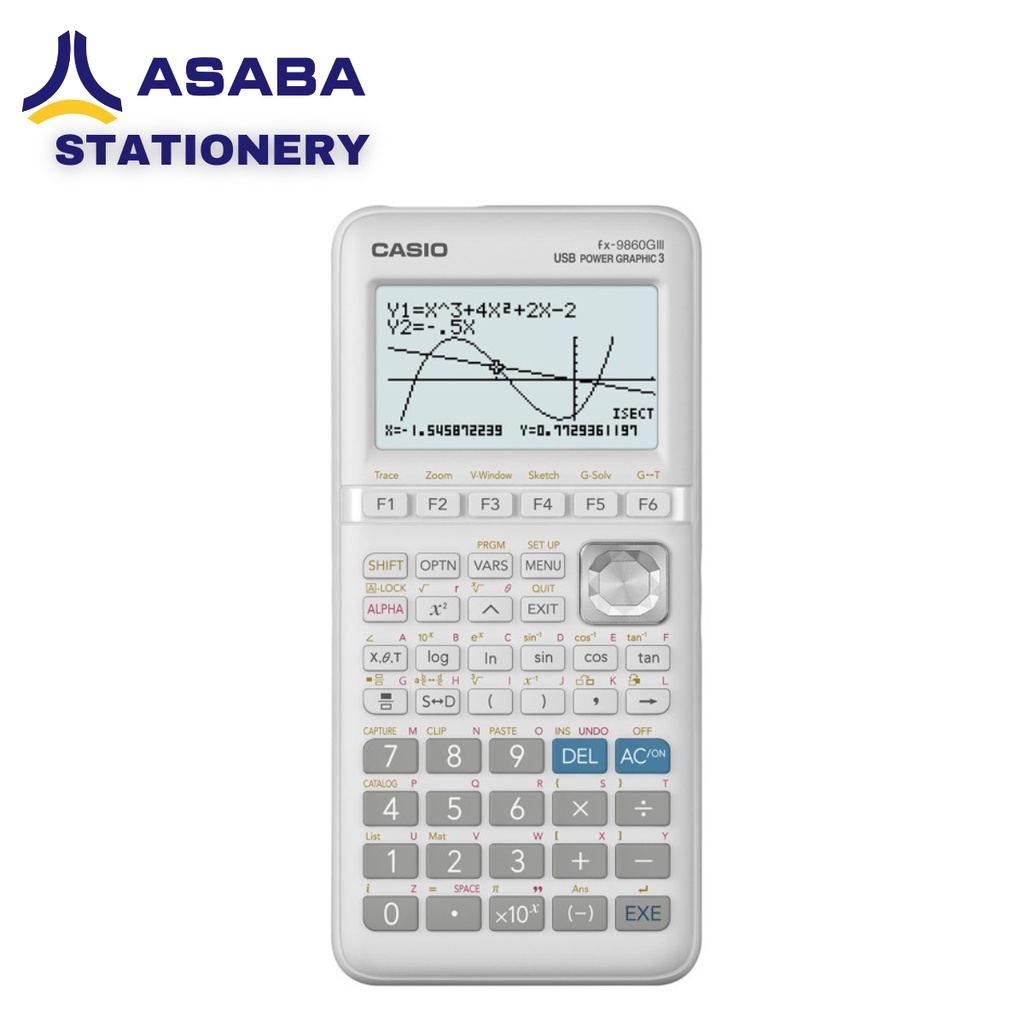

Asaba Stationery - Kalkulator Graphical Casio FX--9860GIII - 2900 Fungsi