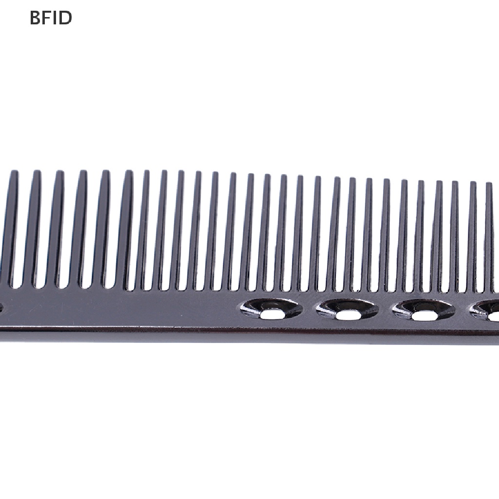 [BFID] Sisir Penata Rambut &amp; Pangkas Rambut Logam Aluminium Salon Profesional Anti Statis [ID]