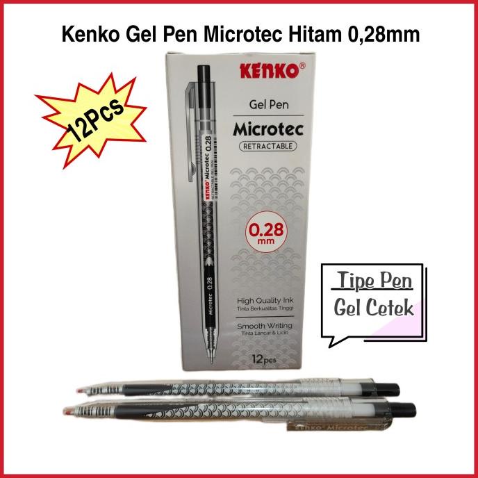 

MURAH PEN PULPEN GEL KENKO MICROTEC 0,28MM GROSIR