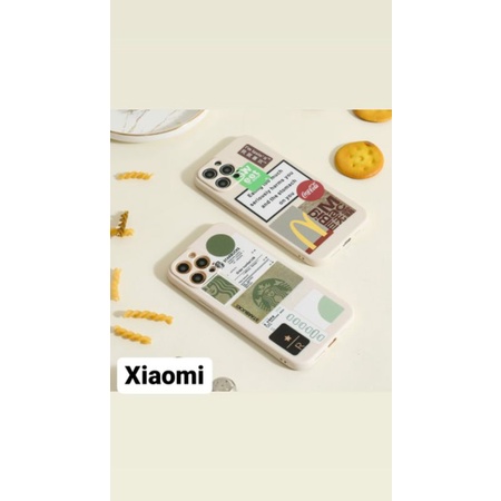 McDonals & Starbucks Edge Soft Case Lens Cover For Xiaomi Redmi 4A 5A 6A 9C