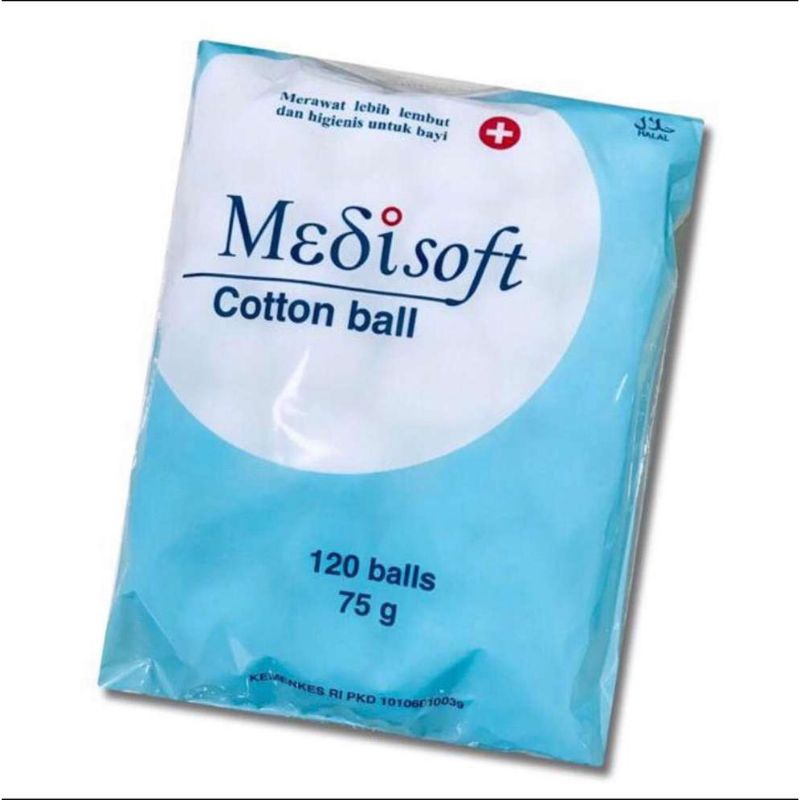 Medisoft Cotton Ball - Kapas Bulat