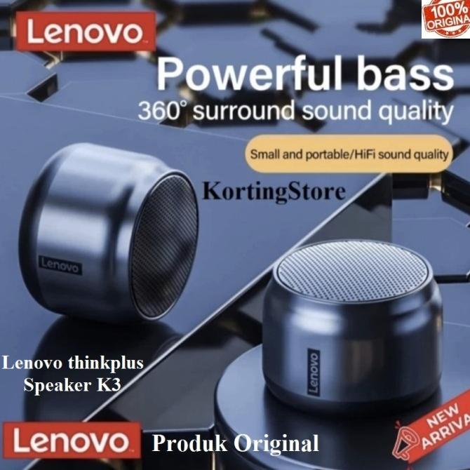 Lenovo Thinkplus K3 Original Speaker Bluetooth Wireless Stereo