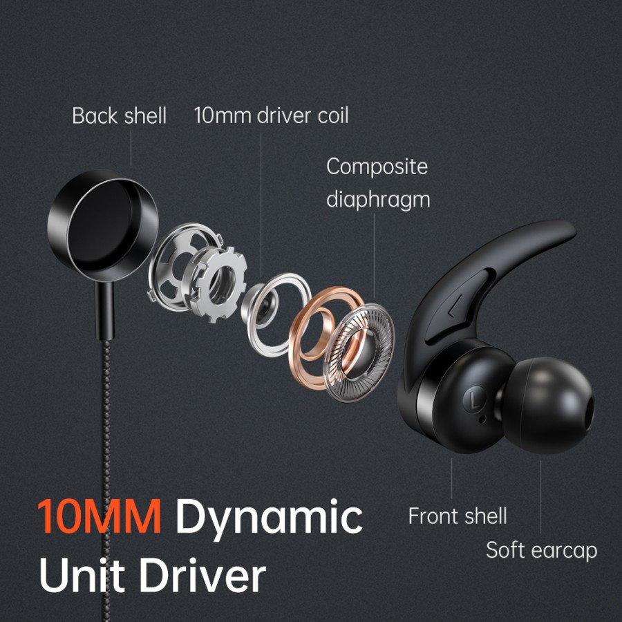 MCDODO HP1350 Earphone Gaming Iphone Lightning Microphone Mic Dual