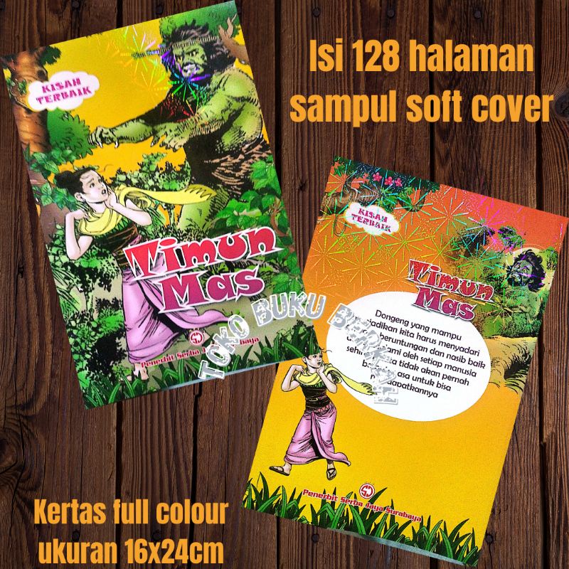 buku kisah terbaik timun mas