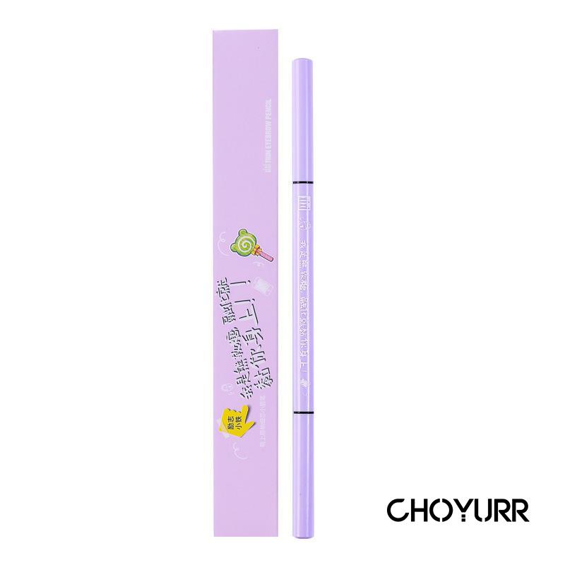 【COD】Eyebrow Pensil Alis Double Head Tipis Thin Core Eyebrow Tahan Lama Original Kecil Kecantikan Original -CH