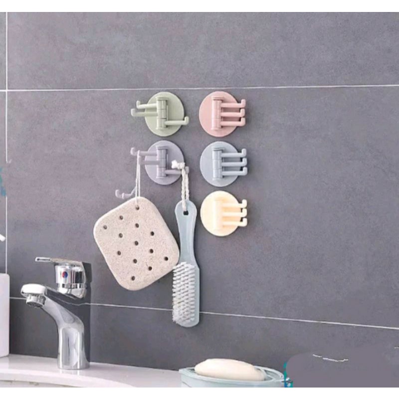 GANTUNGAN TEMPEL DINDING SERBAGUNA 3 KAIT