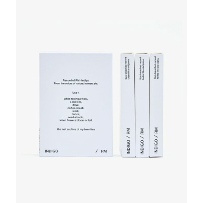 [BOOKED] ALBUM RM INDIGO